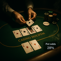 Casinia - Live Poker - Evolution Gaming Live Casino Poker