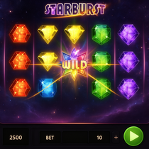 Casinia - Starburst Slot Game - NetEnt Classic